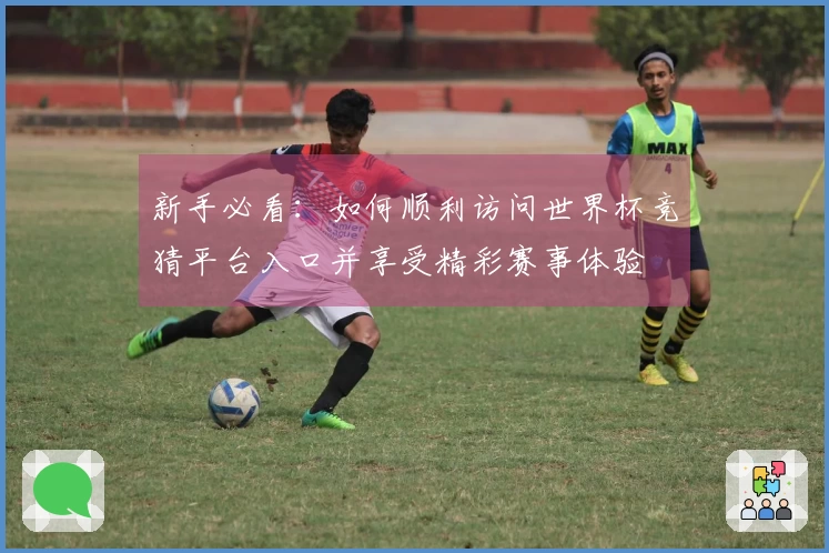 新手必看：如何顺利访问世界杯竞猜平台入口并享受精彩赛事体验