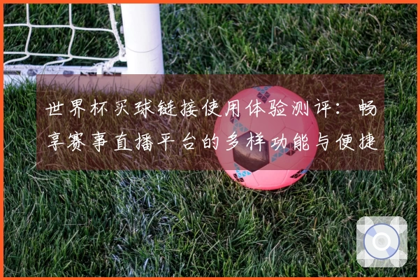 世界杯买球链接使用体验测评：畅享赛事直播平台的多样功能与便捷界面